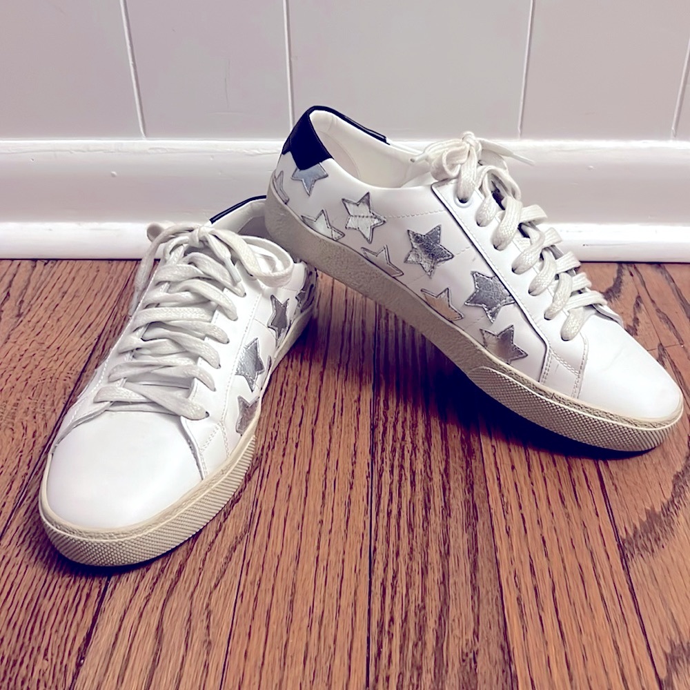 YSL Classic Court low top sneaker size 37